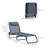 Yard Tanning Chair - 4 Adjustable Back, Foldable, Gray Mesh Front Porch Folding, Recline, Breathable Mesh,