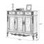 Banc de rangement pour chaussures en bois massif-1942246206