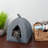Fleece Nest Pet Bed-12216900