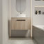 Ensemble de meuble-lavabo flottant avec lavabo en céramique Modern Design