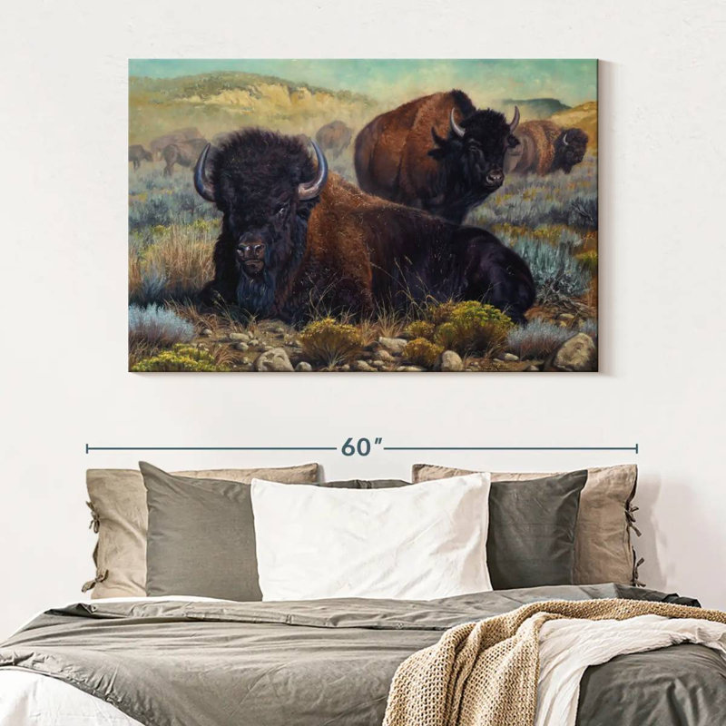 Brampt Sagebrush Siesta, 34" H x 51" W