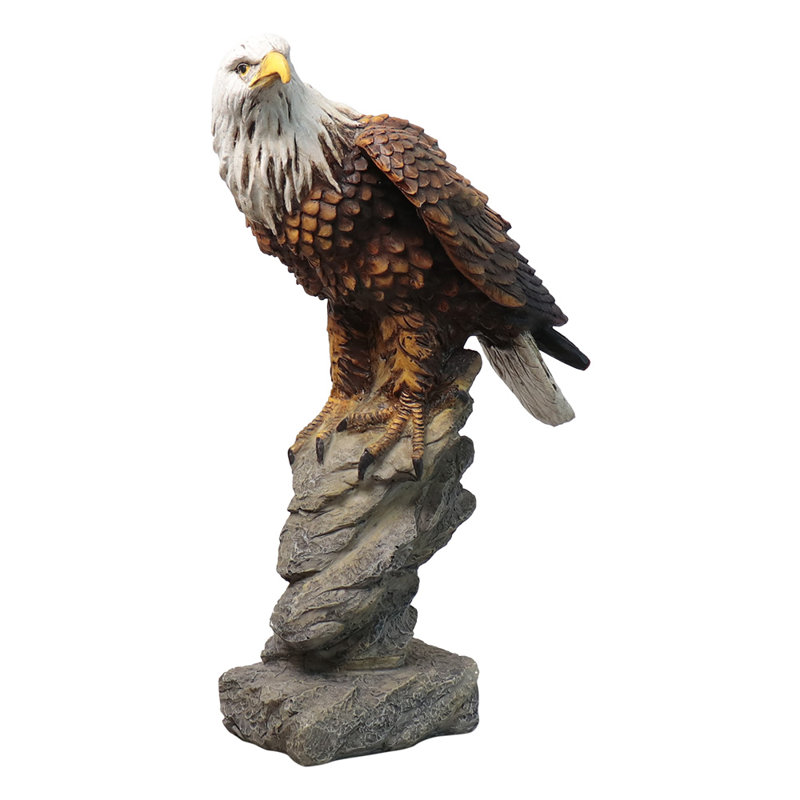 Bald Eagle Statue Ornament, 8.66 Inches Tall