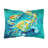 Coastal Crab Indoor/Outdoor Throw Pillow