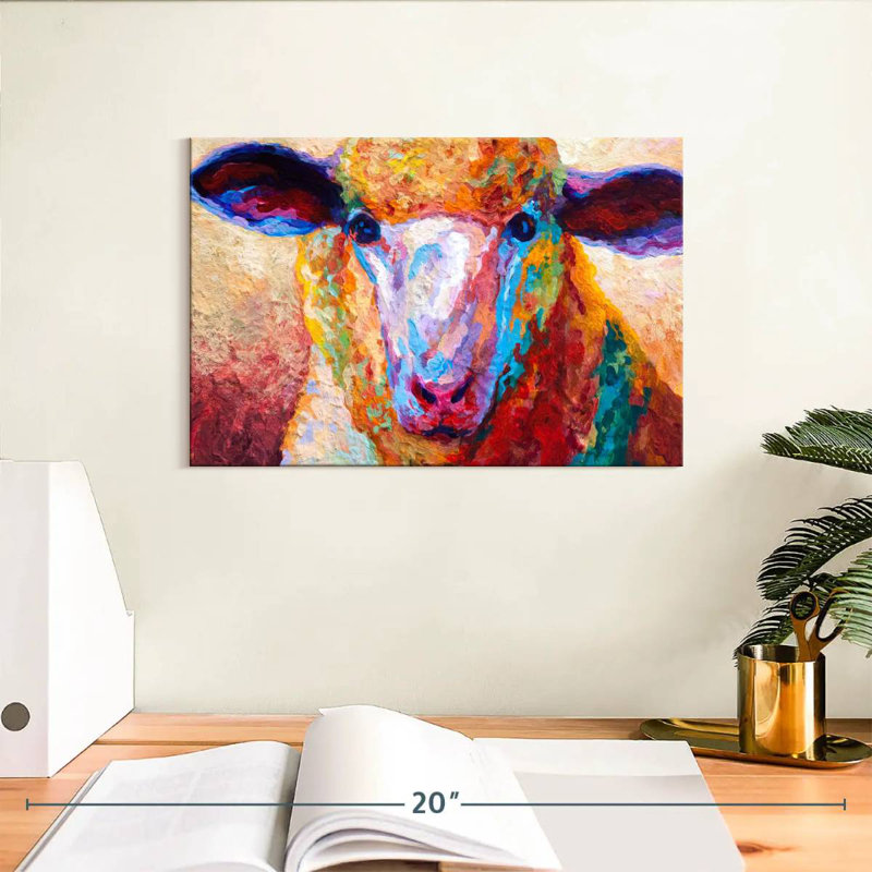 Brampt Dorset Ewe, 8" H x 12" W