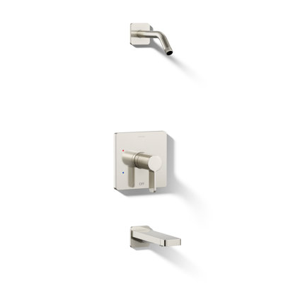 Parallel Bath and Shower Trim Set