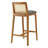 Monarch Wood And Rattan Counter Stool-102521177