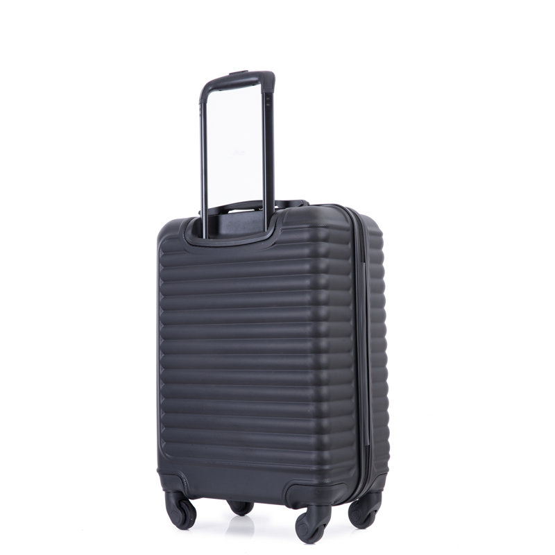 Bagage à main, valises à roulettes, valise de transport légère en ABS, bagage à coque rigide, 20 pouces
