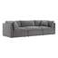 Canapé modulaire rembourré 3 pièces Annabella-114773386