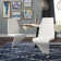 Basit 20'' H Faux Leather Upholstered Metal Side Chair