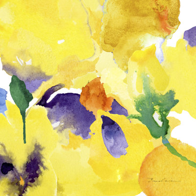 Aquarelle, composition florale V