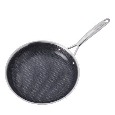 Henckels Paradigm Ceramic 10-Inch Stainless Steel Dual Performance Fry Pan
