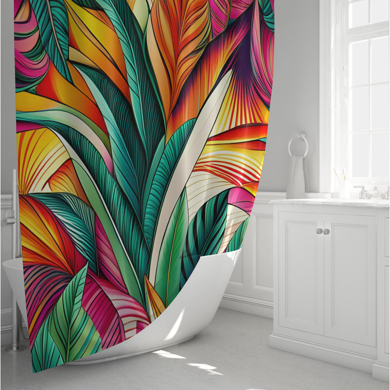 Rideau de douche Clabern, H 72 po x l 70 po