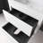 24" Wall-Mounted Bathroom Vanity With Sink-366579725