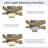 54 in. 5-Solid Wood Blades Indoor Standard Ceiling Fan Flush Mount with Remote Integrated LED-1164804672-1164804701