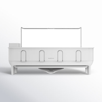 simplehuman Dish Rack with Swivel Spout