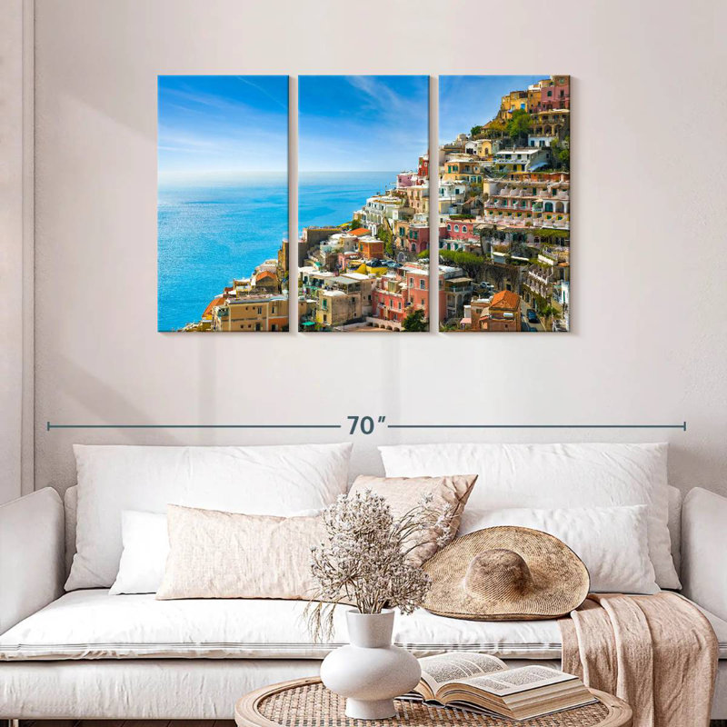 Rorry Amazing Positano, 28" H x 45" W