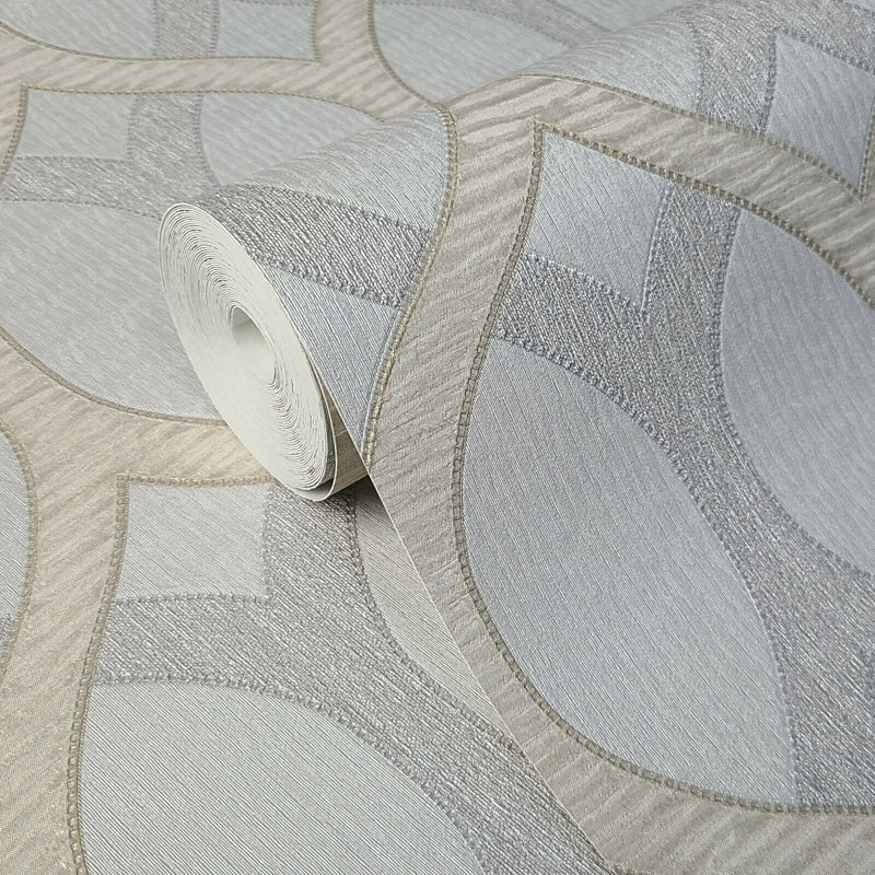 Rouleau de papier peint texturé Lab 33 po x l 1,75 po Nabbs