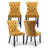 Velvet Dining Chairs, Upholstered High-end Tufted Dining Room Chair with Nailhead Back Ring-981963658-981963657