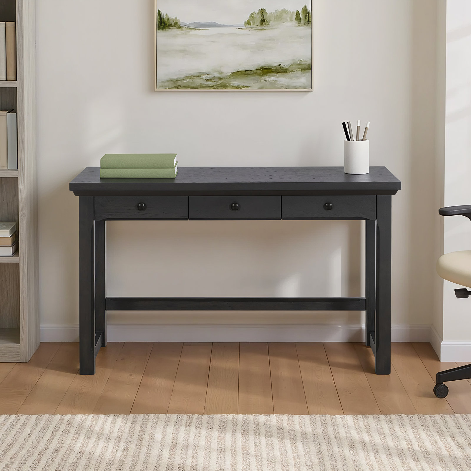  Solid Wood Writing Desk