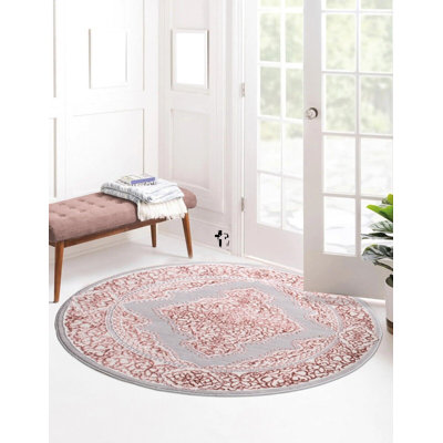 Borach Floral Area Rug
