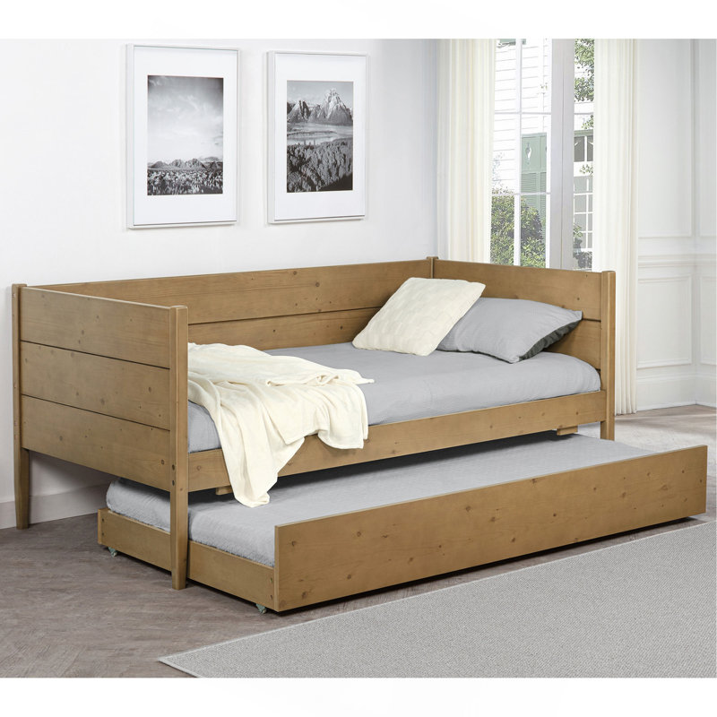 Stewart Natural Twin Daybed With Trundle