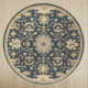 Arden Hand Tufted Wool Navy/Brown/Light Beige Rug