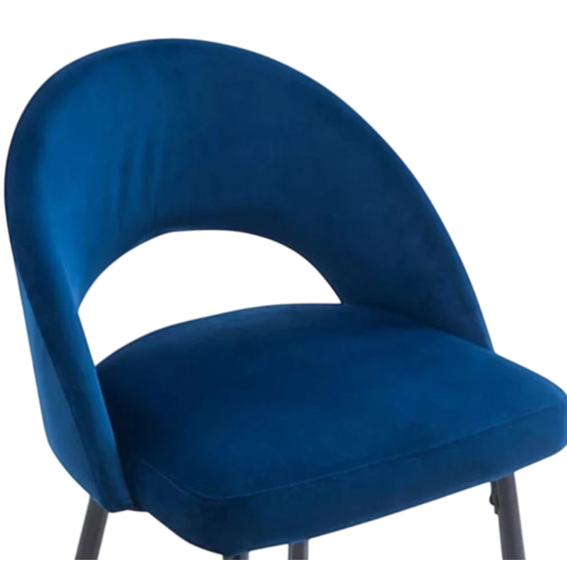 Balvin Bar Stool, Blue, Counter Stool (25" Seat Height)