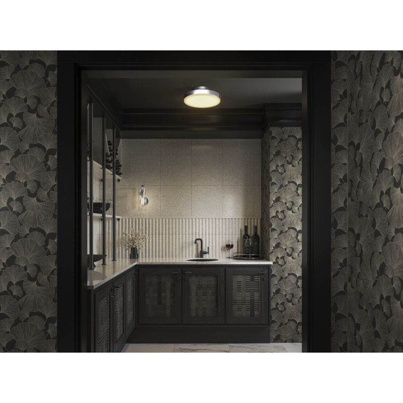 Purist 15 In. Flush-Mount, Chrome