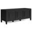 Coffre de rangement en bois massif avec dessus rabattable l 51 po Connaught-458839513