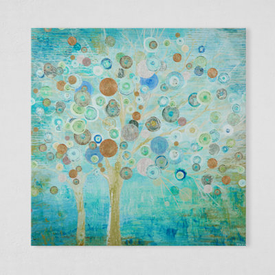Blooming Spring Painting Print on Canvas