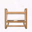 Fauteuil club en acacia