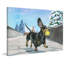 Sporty Daschund by Eyre Tarney - Wrapped Canvas Painting-1680713183