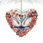 Ornement Swans in Love