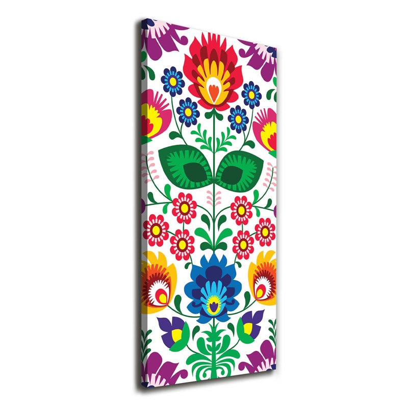Ethnic - Wrapped Canvas Print