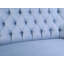 Canapé moderne 2 places, bleu indigo, 55,1 po x 31,1 po x 27,6 po | Structure en bois massif et pieds en bois de charme | Tissu 100% polyester facile à nettoyer | Style rustique et hôtelier, parfait pour les salons et les salons-1369990663