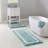 Reversible High Pile Tufted Microfiber Bath Rug-666401341-666401312