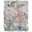 Hand Knotted Wool Abstract Area Rug-1814256900