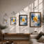 Solitary Daffodil Botanical - Framed Print-172019363-172019367