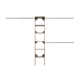 SuiteSymphony 77" to 113" Closet System Starter Kit
