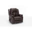 Fauteuil inclinable électrique de massage, fauteuil inclinable en cuir PU-1245246391