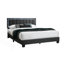 Lit double tapissier 1Pc avec DEL-1930677403-1930677397
