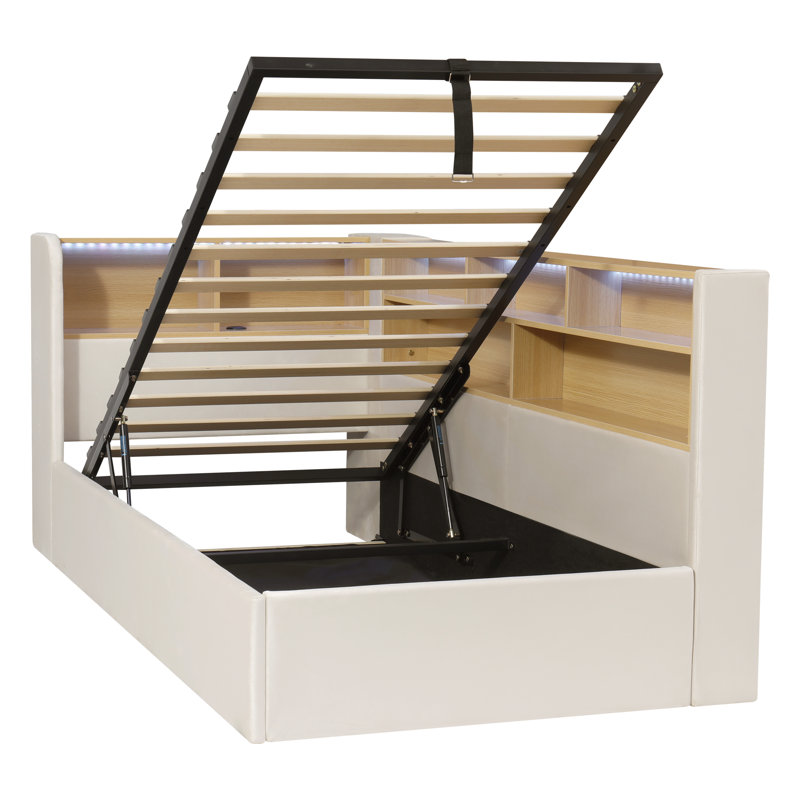 Upholstered Daybed, Beige