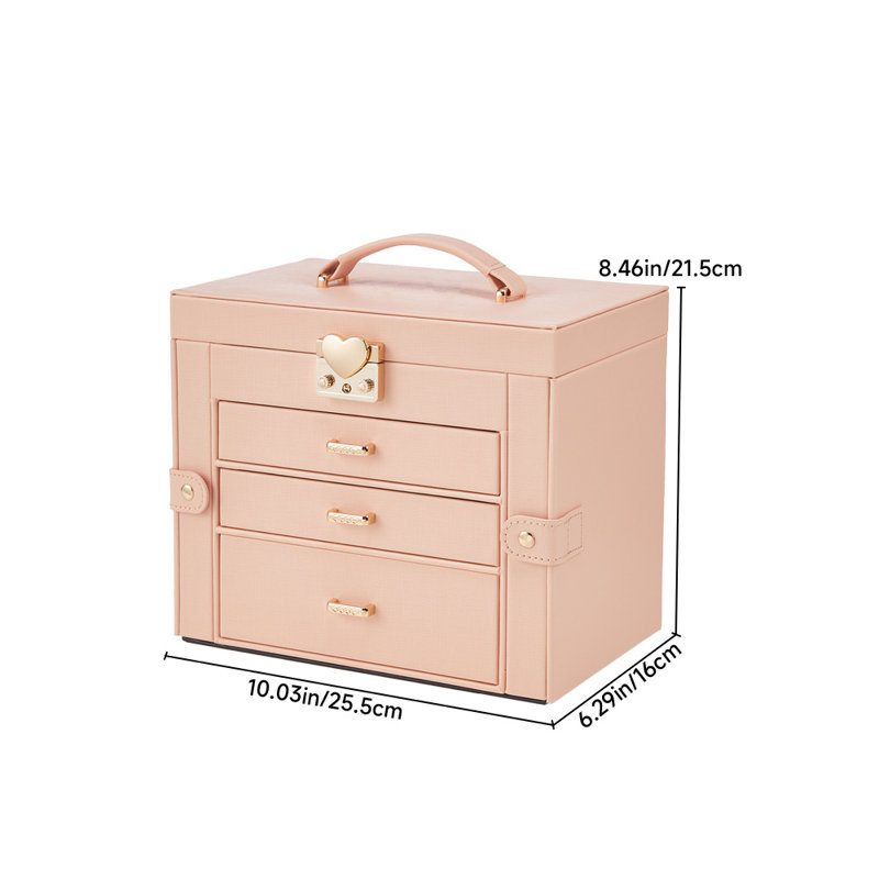 jewelry box, Pink