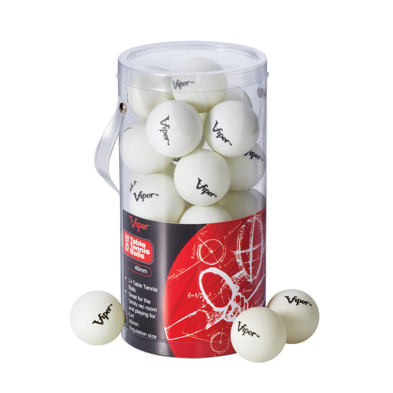 Viper Table Tennis Four Racket Set With 30 Table Tennis Balls