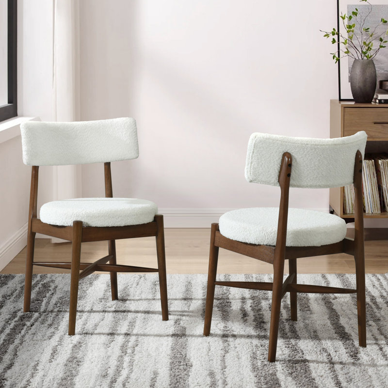 Chaises modernes du milieu du siècle, Noyer