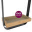 Alaoui Bamboo Solid Wood Accent Shelf