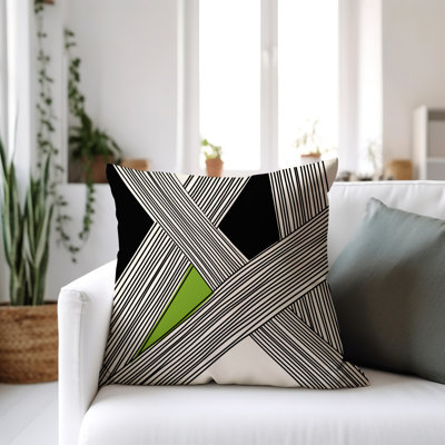 Coussin décoratif réversible intérieur / extérieur Cassie