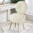Noehly Upholstered Velvet Accent Stool Vanity Chair-1464942482
