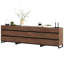Buffet 3 en 1 avec 12 tiroirs, crédence moderne avec base en métal, armoire à café-987940279