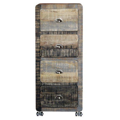 Crusoe Solid Wood Accent Chest